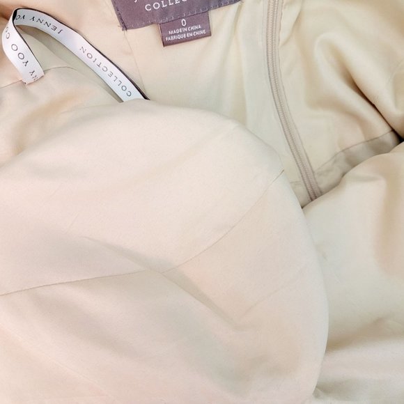 Anthropologie BHLDN Jenny Yoo Beckett Floral Lace Sheath Dress Women's Size 0 - Picture 10 of 11